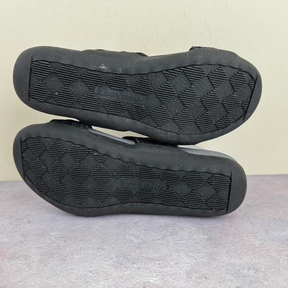 Dearfoams Sandals Women's 7.5  Blaire Low Foam Double Band Slide Comfort Beach - Picture 8 of 11